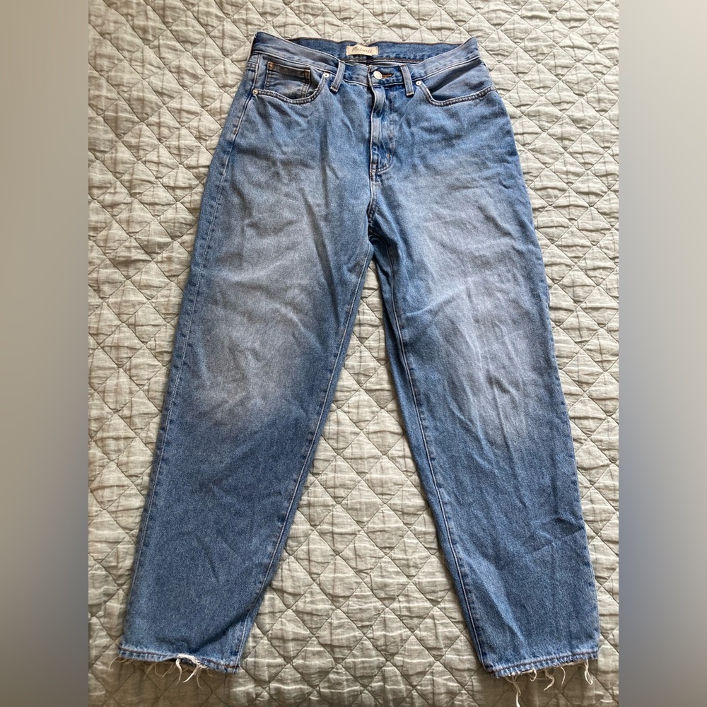 Madewell baggy tapered jeans 29